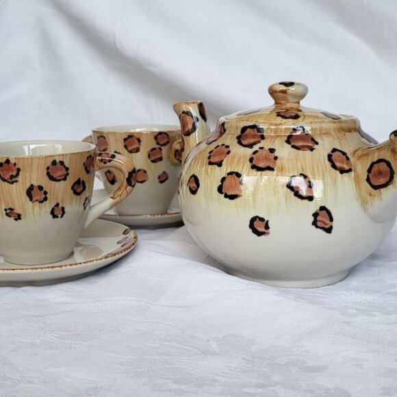 Leopard teaset - Picture 9 of 9